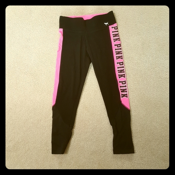 ☕ 2/$30 | PINK capris XS - Picture 1 of 5